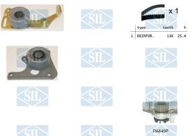 SALERI K1PA649P - KIT DIST.C/BOMBA SIL
