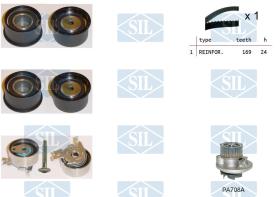 SALERI K1PA708A - KIT DIST.C/BOMBA SIL