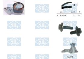 SALERI K1PA848 - KIT DIST.C/BOMBA SIL