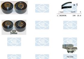 SALERI K2PA1054 - KIT DIST.C/BOMBA SIL