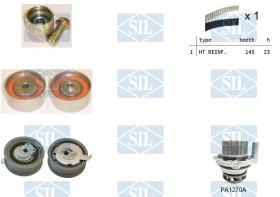 SALERI K2PA1270A - KIT DIST.C/BOMBA SIL