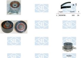SALERI K2PA861 - KIT DIST.C/BOMBA SIL