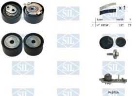 SALERI K2PA970A - KIT DIST.C/BOMBA SIL
