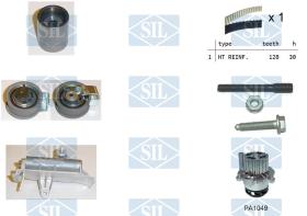 SALERI K3PA1049 - KIT DIST.C/BOMBA SIL