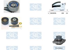 SALERI K4PA1246A1 - KIT DIST.C/BOMBA SIL