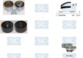 SALERI K5PA1054 - KIT DIST.C/BOMBA SIL