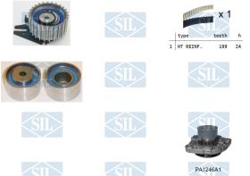 SALERI K5PA1246A1 - KIT DIST.C/BOMBA SIL