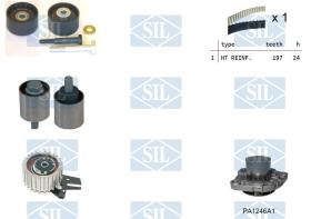 SALERI K6PA1246A1 - KIT DIST.C/BOMBA SIL