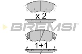 BREMSI BP4091 - PASTILLAS DE FRENO PEUGEOT