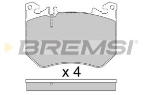 BREMSI BP4092 - PASTILLAS DE FRENO MERCEDES-BENZ