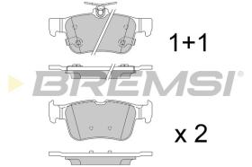BREMSI BP4123 - PASTILLAS DE FRENO RENAULT, DACIA