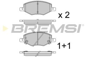 BREMSI BP4158 - PASTILLAS DE FRENO HONDA