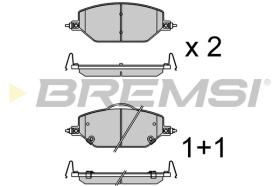 BREMSI BP4166 - PASTILLAS DE FRENO BYD