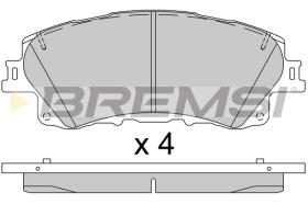 BREMSI BP4176 - PASTILLAS DE FRENO MAZDA