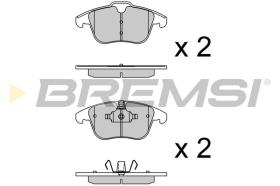 BREMSI BP4183 - PASTILLAS DE FRENO MG, DAIMLER, JAGUAR