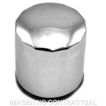 FILTROS MOTO F2681743 - FILTRO ACEITE MEIWA HARLEY DAVIDSON V-ROD (CROMADO)